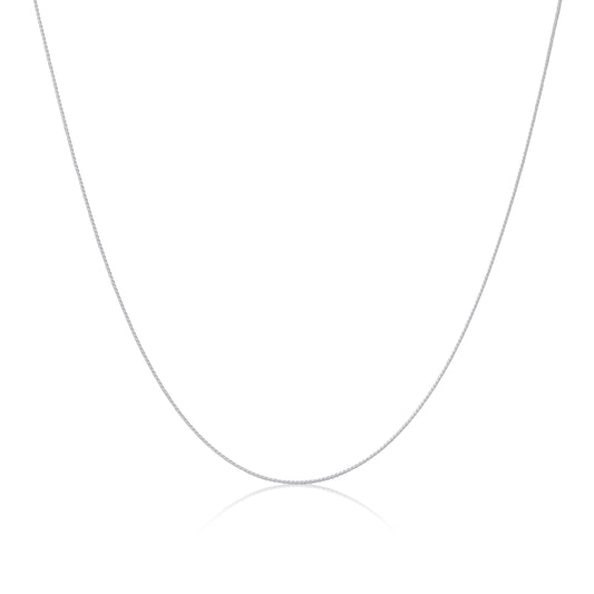 Fine Sterling Silver Foxtail Chain Necklace 14 - 28 Inches