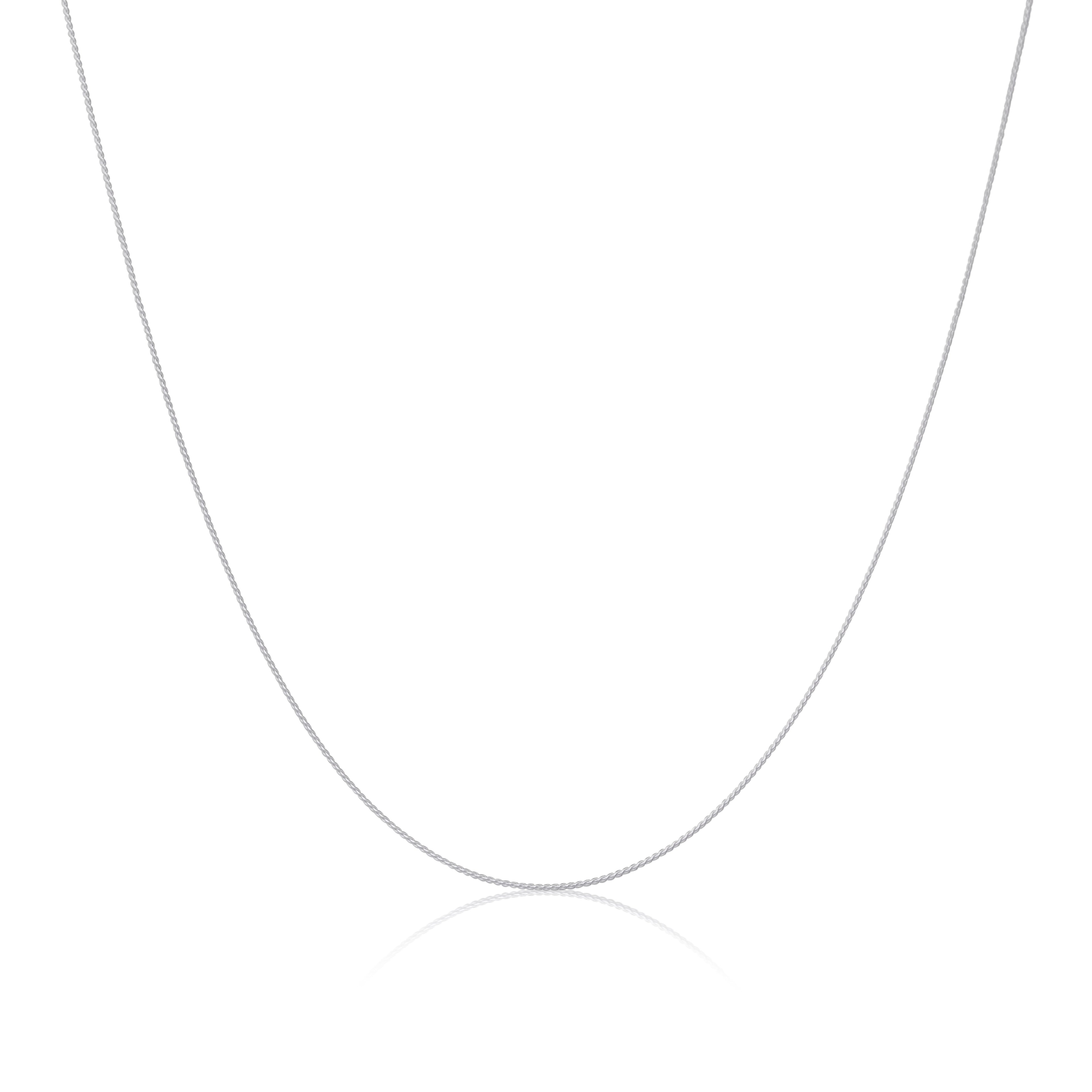 Fine Sterling Silver Foxtail Chain Necklace 14 - 28 Inches