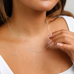 Fine Sterling Silver Foxtail Chain Necklace 14 - 28 Inches