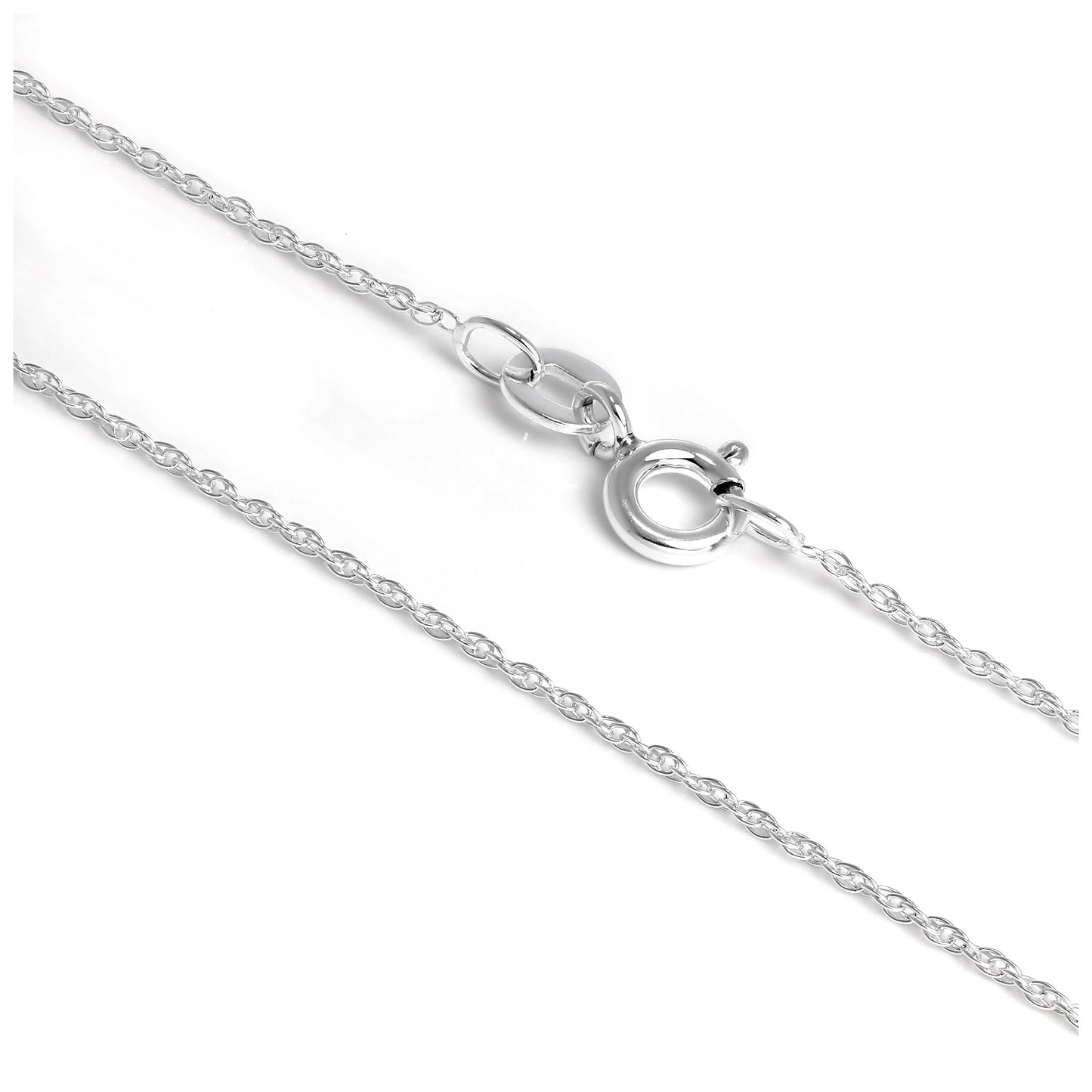 Fine Sterling Silver Prince of Wales Chain Necklace 14 - 28 Inches