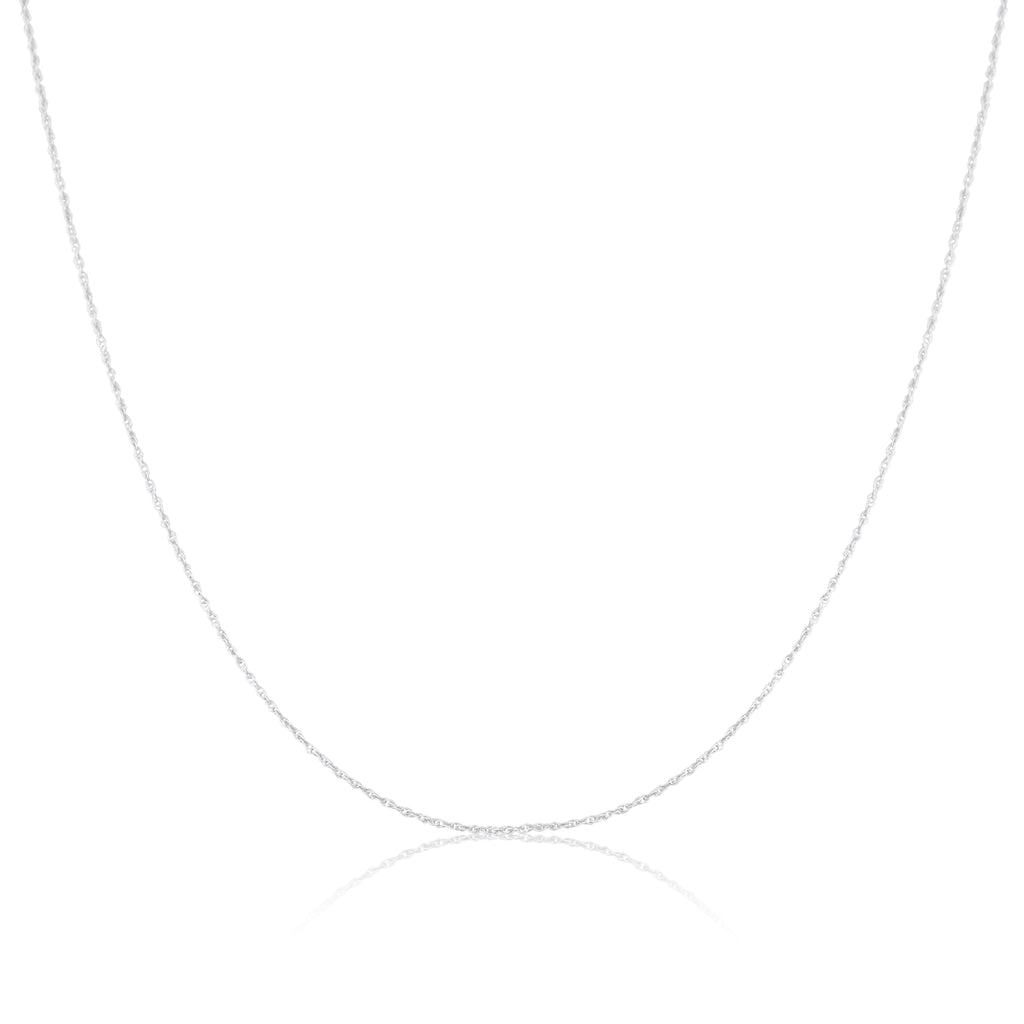 Fine Sterling Silver Prince of Wales Chain Necklace 14 - 28 Inches