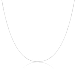 Fine Sterling Silver Prince of Wales Chain Necklace 14 - 28 Inches