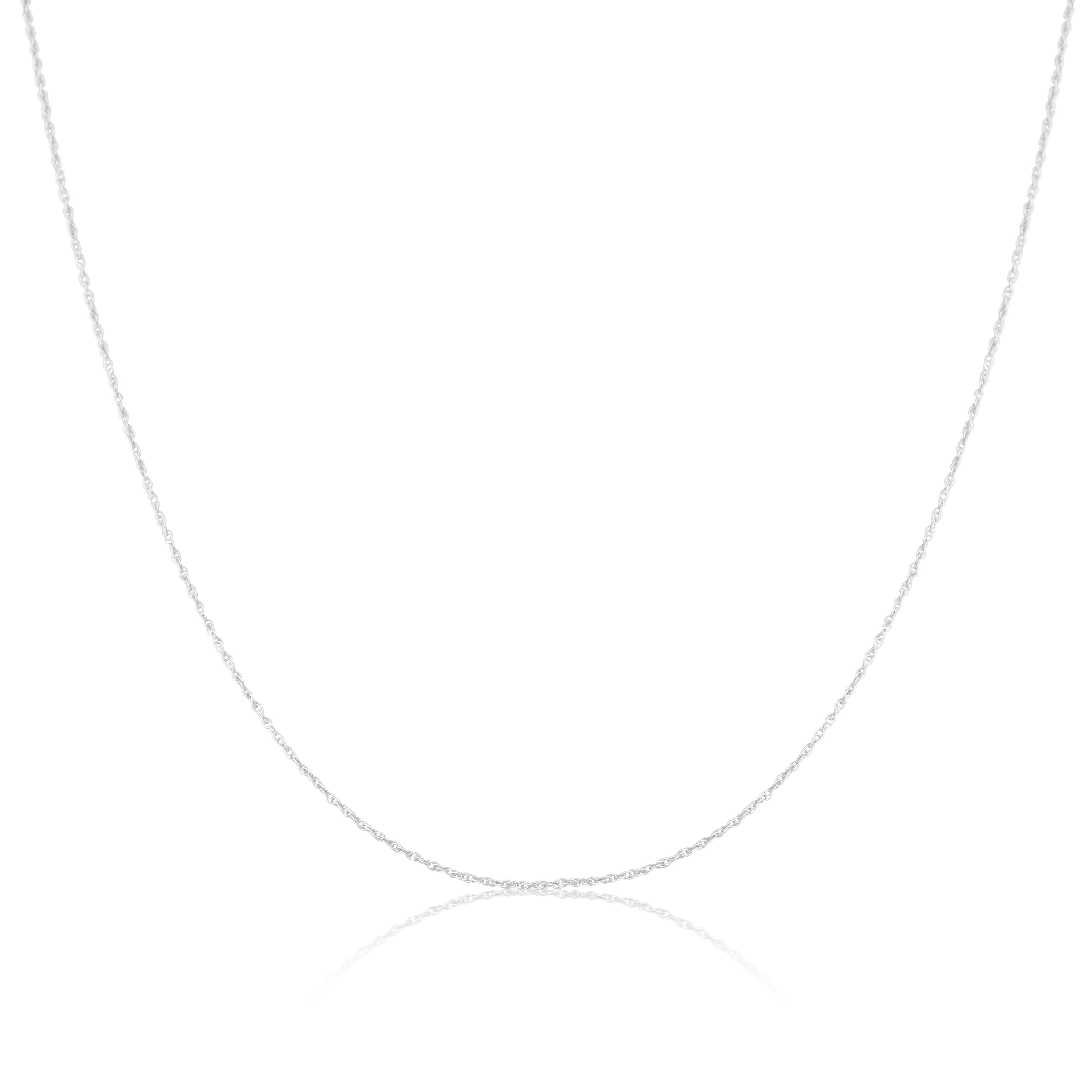 Fine Sterling Silver Prince of Wales Chain Necklace 14 - 28 Inches