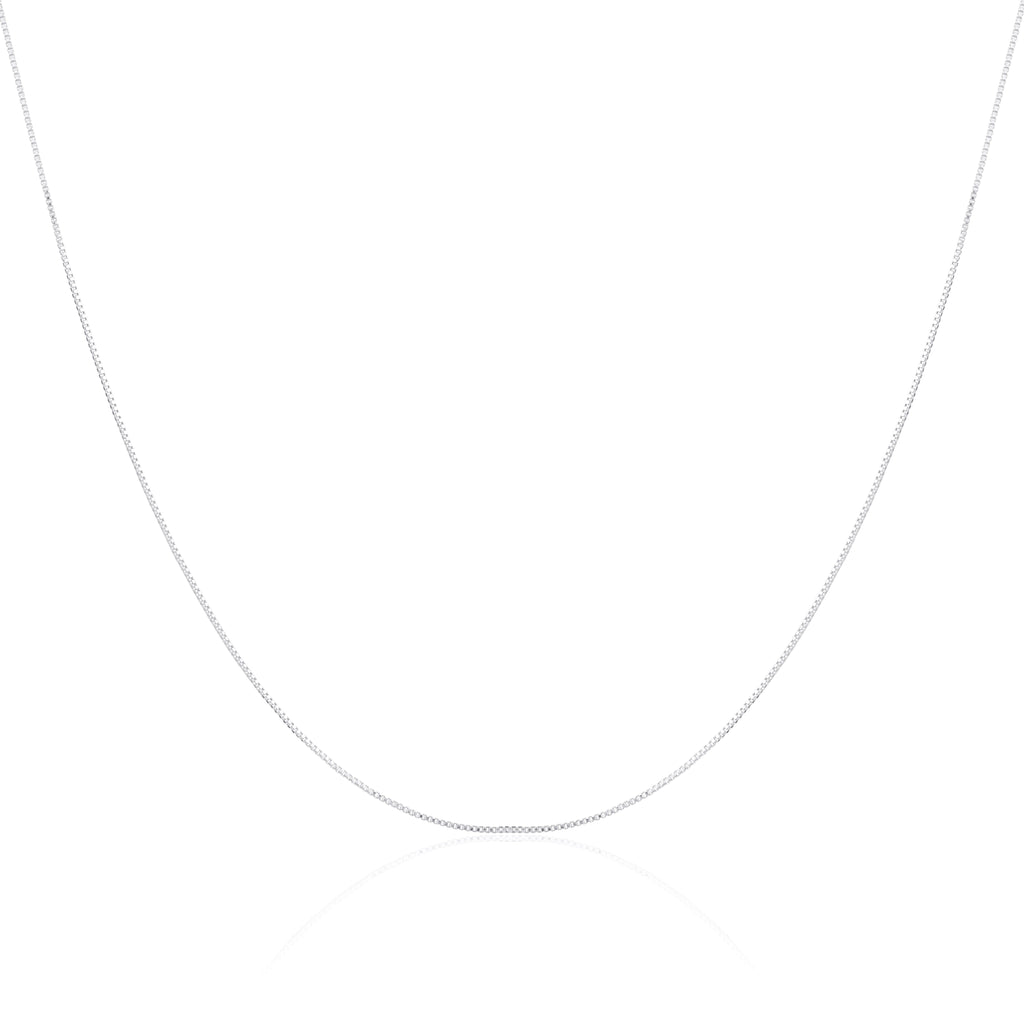 Sterling Silver Box Chain 14 - 22 Inches