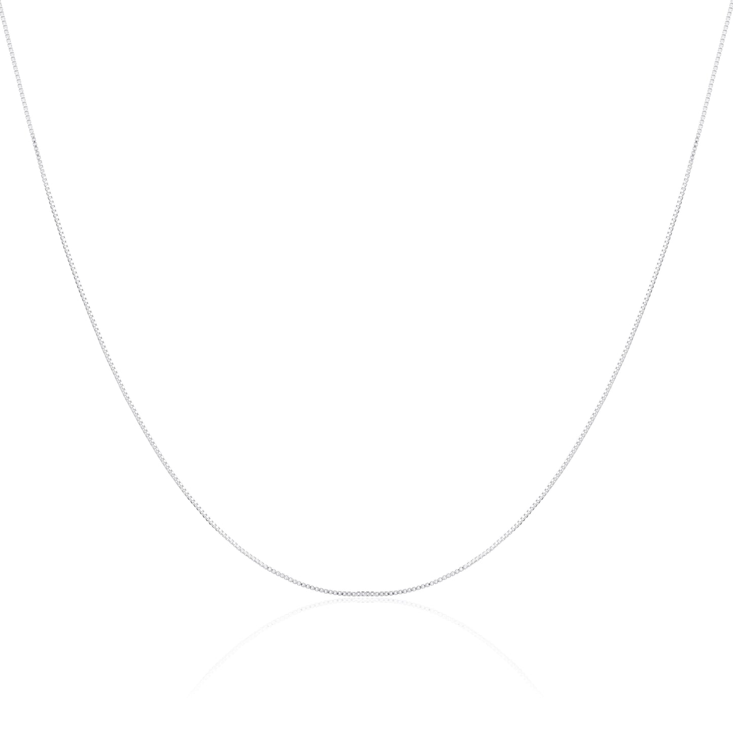 Sterling Silver Box Chain 14 - 22 Inches