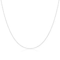 Sterling Silver 1mm Bead Chain 14 - 22 Inches