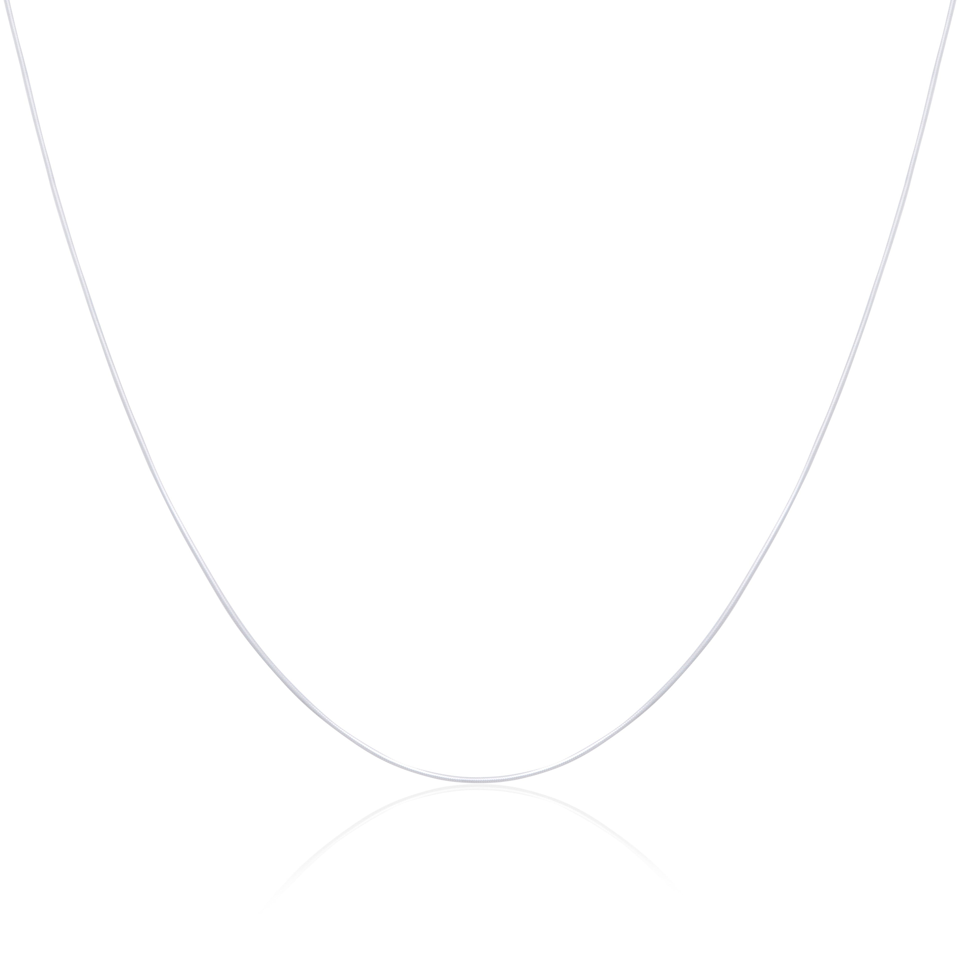 Sterling Silver 1mm Snake Chain 14 - 22 Inches
