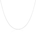 Sterling Silver Belcher Chain Necklace 14 - 18 Inches