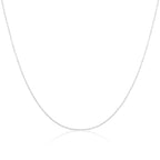 Sterling Silver Belcher Chain Necklace 14 - 18 Inches