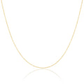 Gold Plated Sterling Silver Fine Belcher Chain Necklace 16 - 22 Inches