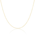 Gold Plated Sterling Silver Fine Belcher Chain Necklace 16 - 22 Inches