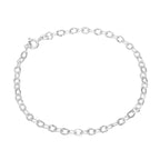Sterling Silver Charm Bracelet 5.5 Inches 6 Inches 7.5 Inches 8 Inches
