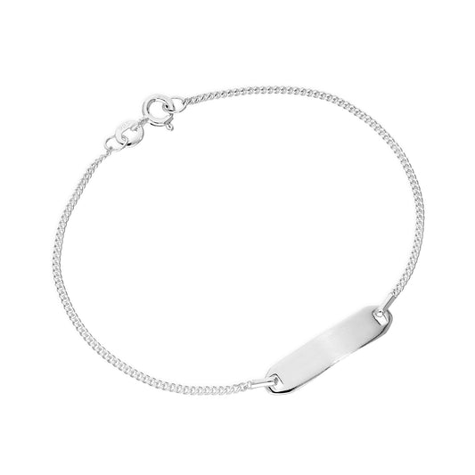 Sterling Silber 7 Zoll Armband mit Bar