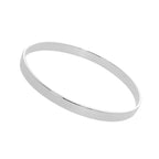 Sterling Silver Engravable 67mm Bangle