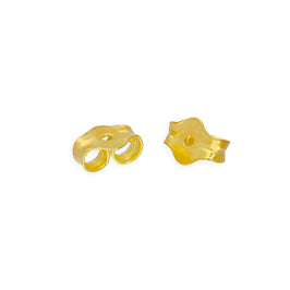 Gold Plated Sterling Silver Wholesale Spare Butterfly Stud Earrings Backs