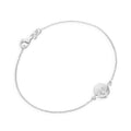 Sterling Silver 7 Inch Evil Eye Bracelet