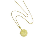Gold Plated Sterling Silver Saint Christopher Medal on Chain 16 - 32 Inches