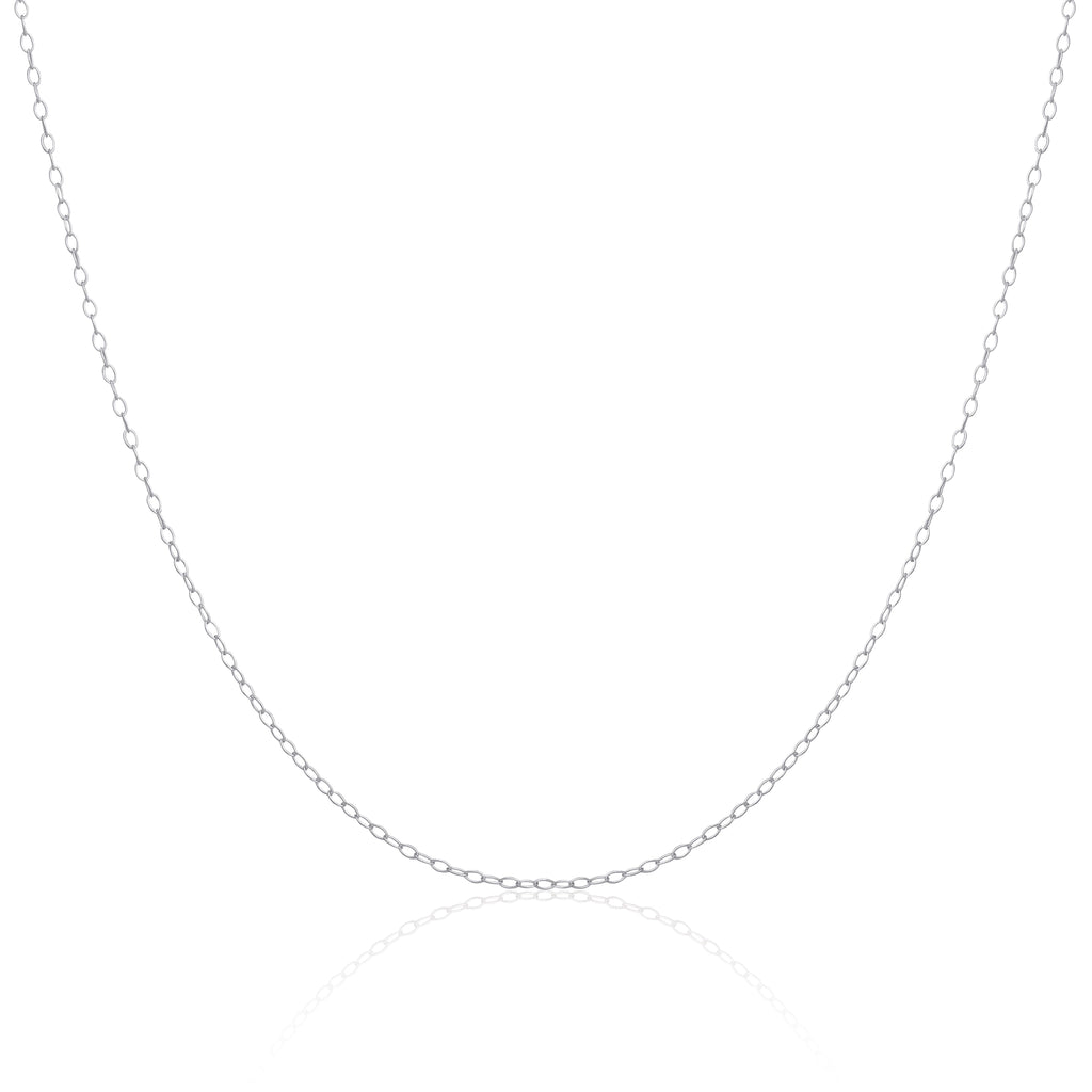 Sterling Silver Trace Chain 14 - 28 Inches