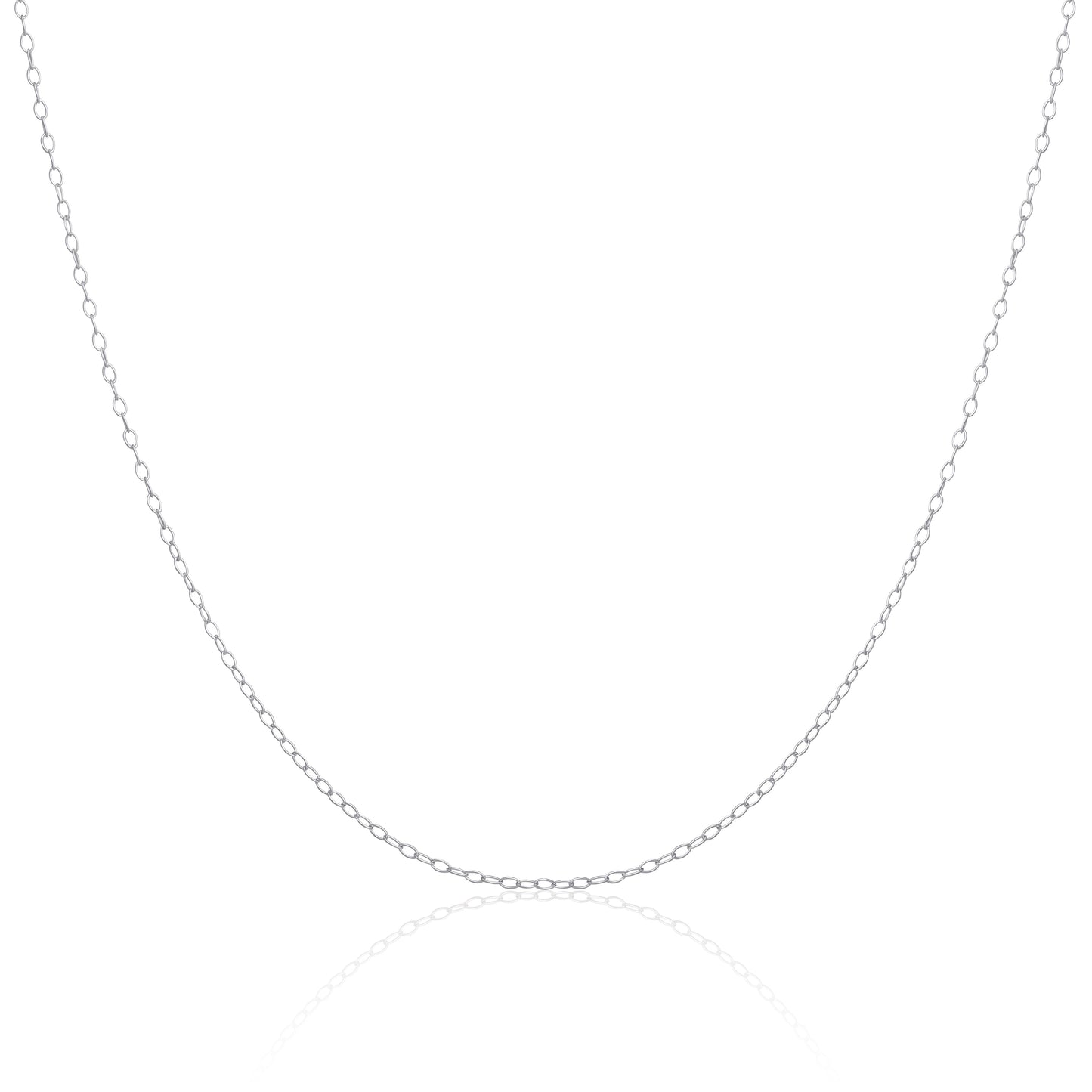 Sterling Silver Trace Chain 14 - 28 Inches