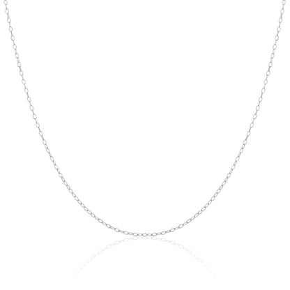 Sterling Silver Trace Chain 14 - 28 Inches