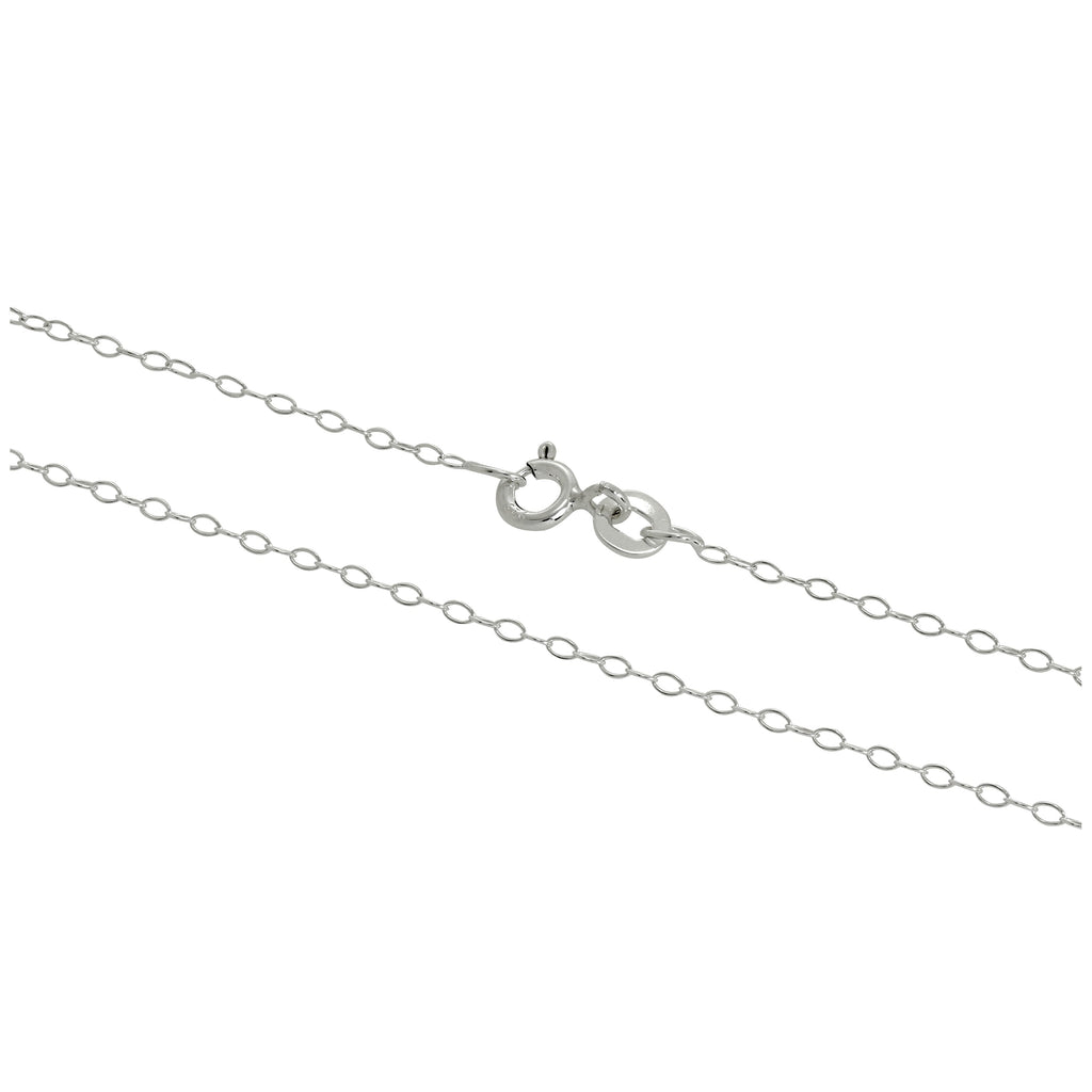 Sterling Silver Trace Chain 14 - 28 Inches