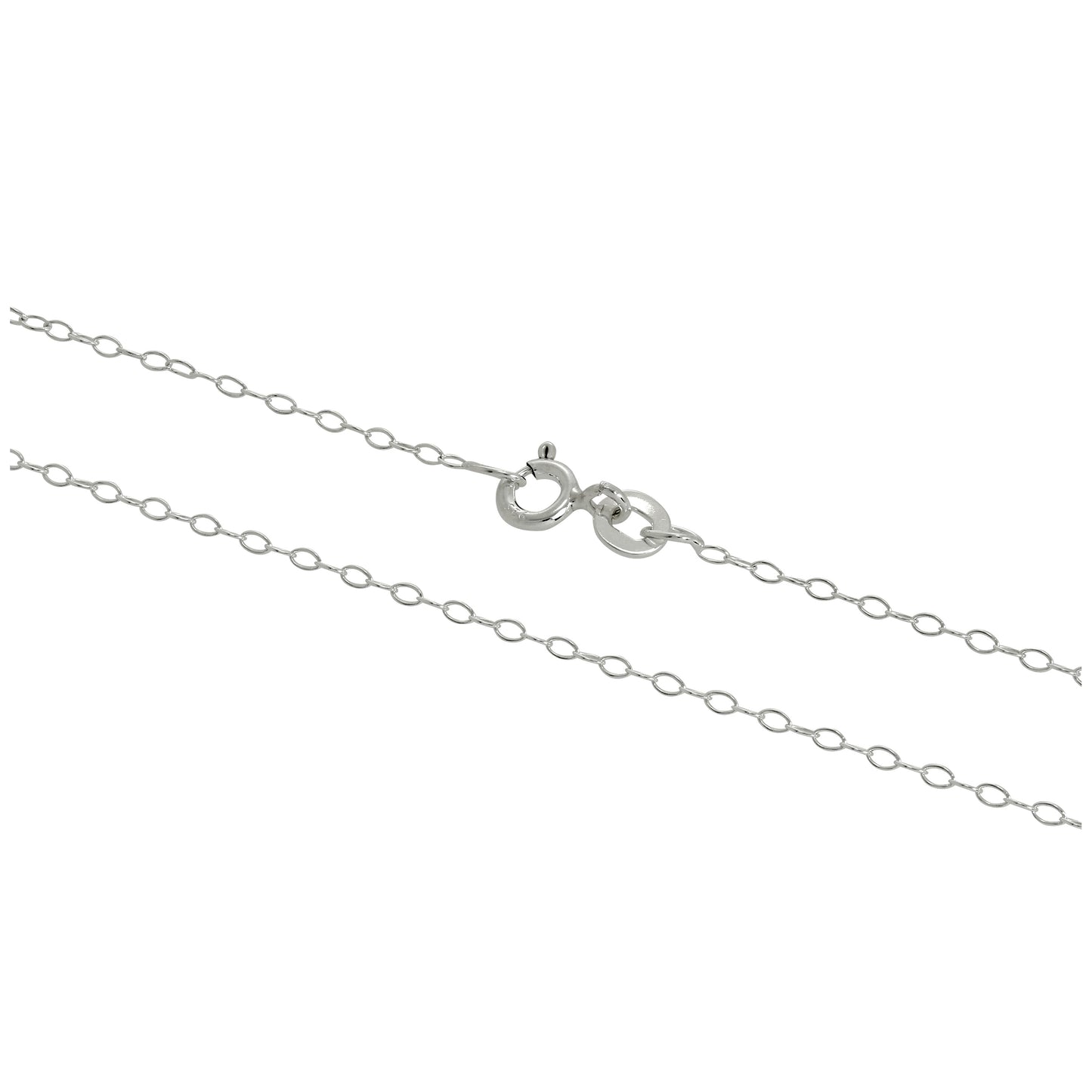 Sterling Silver Trace Chain 14 - 28 Inches