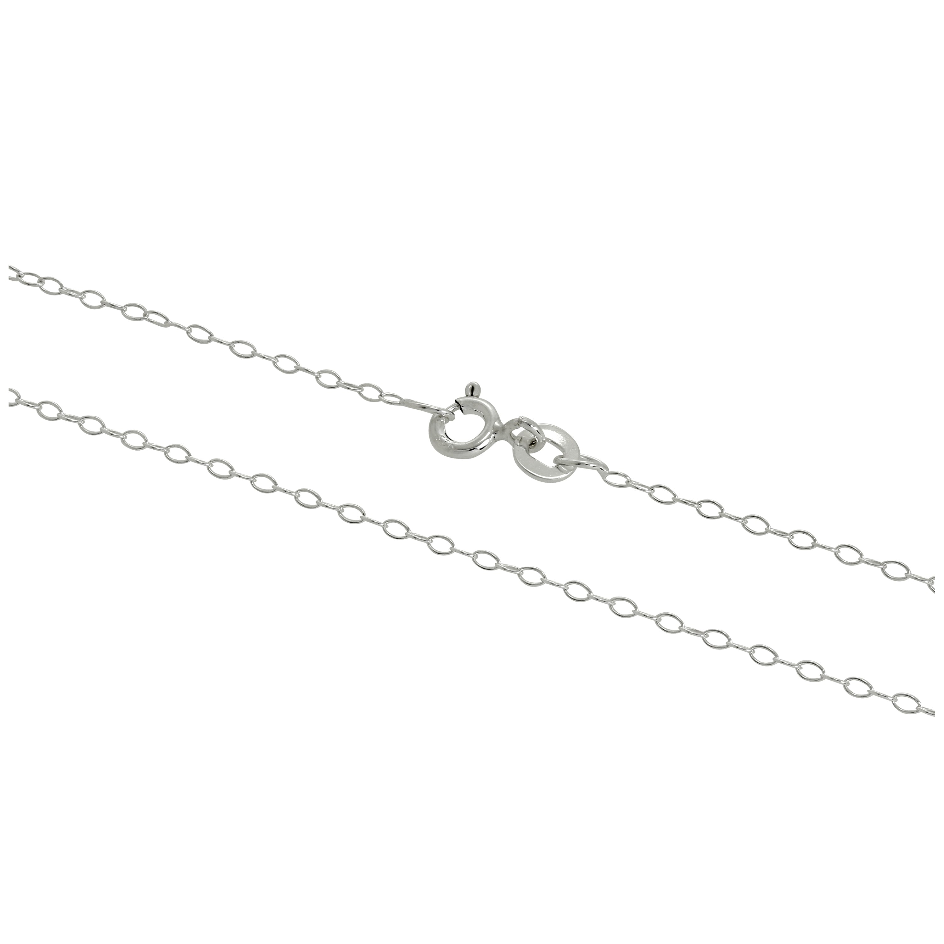 Sterling Silver Trace Chain 14 - 28 Inches