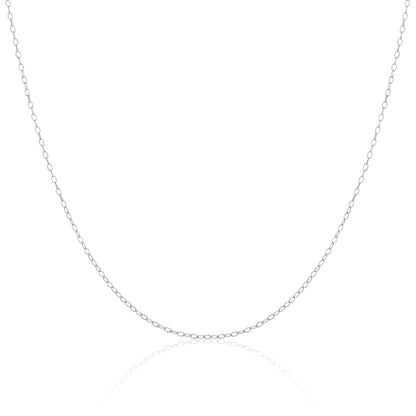 Sterling Silver Trace Chain 14 - 28 Inches