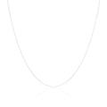 Sterling Silver 1mm Round Cable Chain 16 - 32 Inches