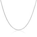 Sterling Silver Twisted Heavy 2mm Cable Chain 24 - 24 Inches