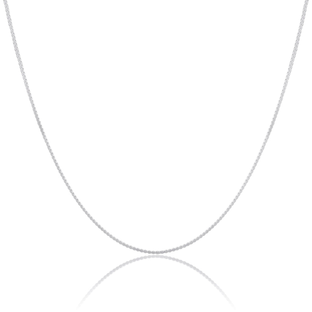 Sterling Silver Serpentine Chain 16 - 28 Inches