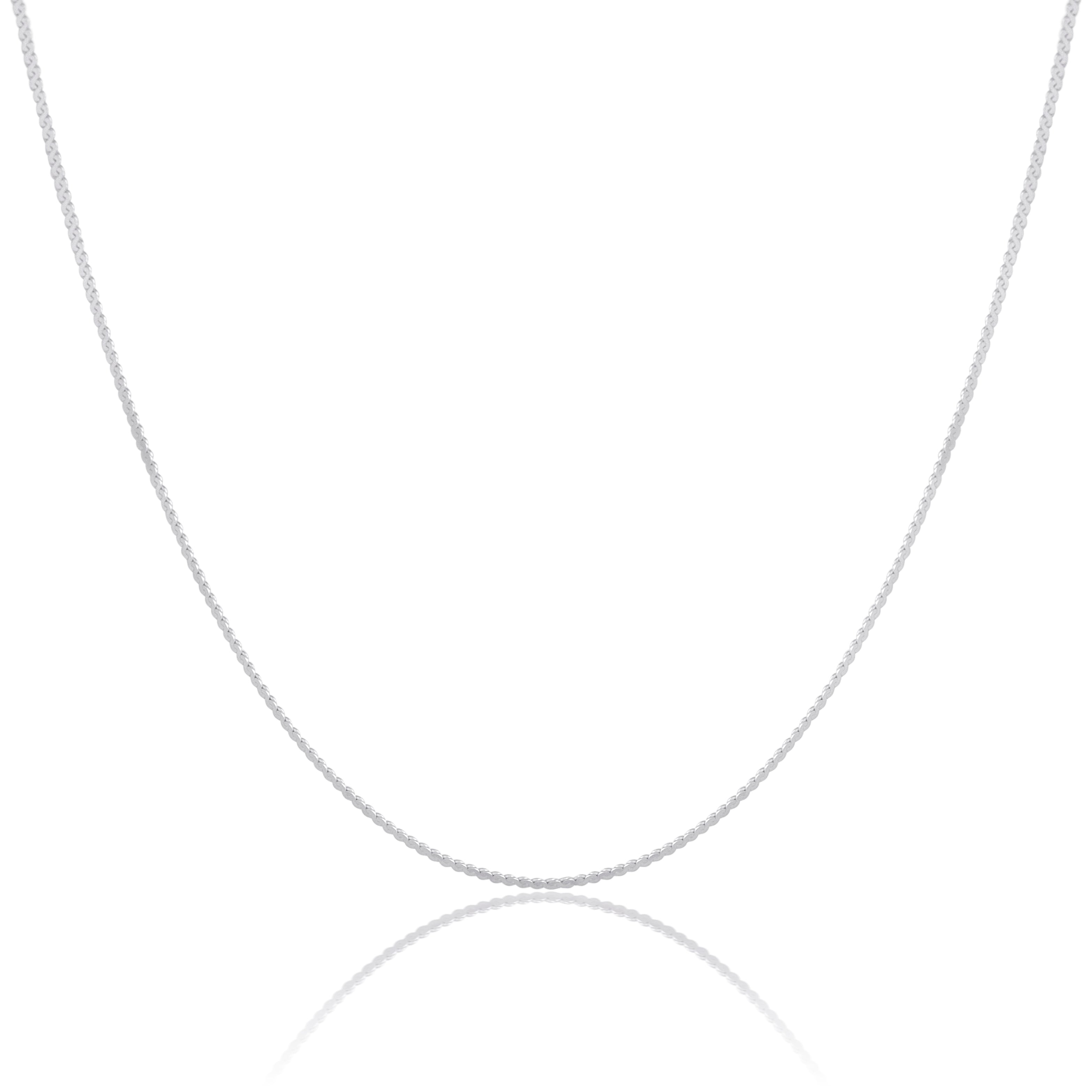 Sterling Silver Serpentine Chain 16 - 28 Inches
