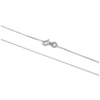 Sterling Silver Serpentine Chain 16 - 28 Inches