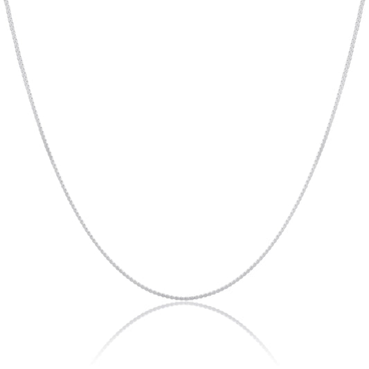 Sterling Silver Serpentine Chain 16 - 32 Inches