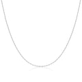 Sterling Silver Twisted Box Chain 16 - 24 Inches