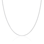 Sterling Silver 2mm Curb Chain 16 - 24 Inches