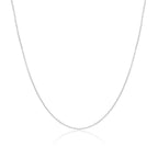 Sterling Silver 1mm Belcher Chain 16 - 24 Inches