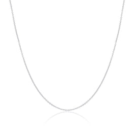 Sterling Silver 1mm Belcher Chain 16 - 24 Inches
