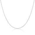 Sterling Silver 1mm Curb Chain 16 - 24 Inches