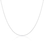 Sterling Silver 2mm Cable Chain 16 - 24 Inches