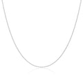 Sterling Silver 1mm Rope Chain 16 - 24 Inches