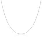 Sterling Silver 1mm Rope Chain 16 - 24 Inches