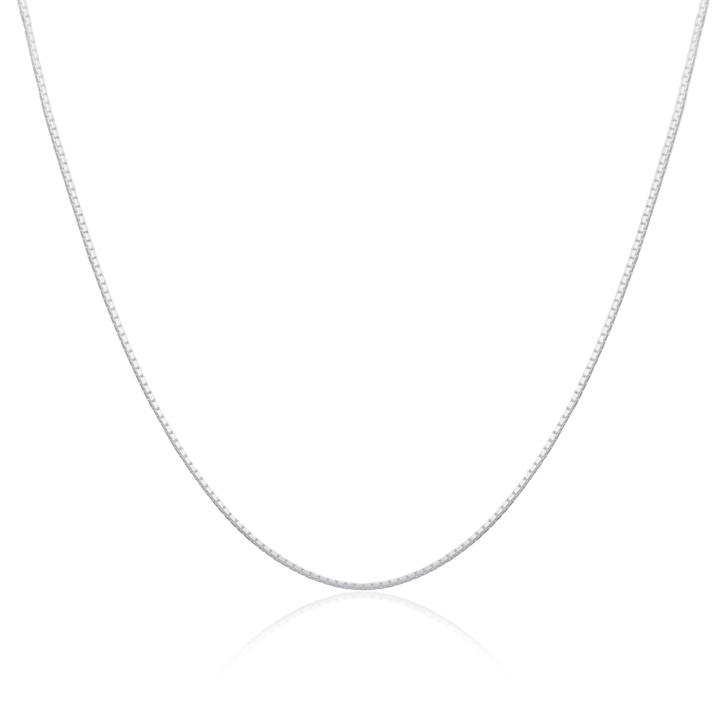 Sterling Silver 1mm Venetian Chain 16 - 24 Inches