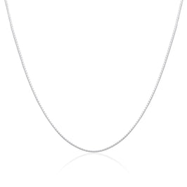 Sterling Silver 1mm Venetian Chain 16 - 24 Inches