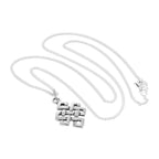 Sterling Silver Celtic Knot Pendant Necklace 16 - 24 Inches