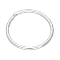 Single Sterling Silver Lightweight Sleeper 12mm Hoop Earring