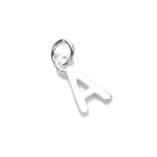 Sterling Silver Letter Charm