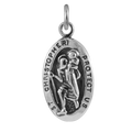 Sterling Silver St Christopher Charm