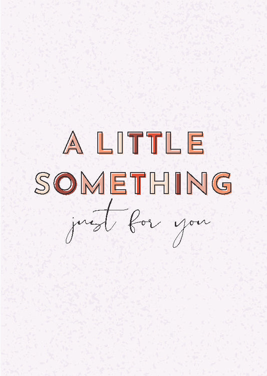 Just For You Gift Card