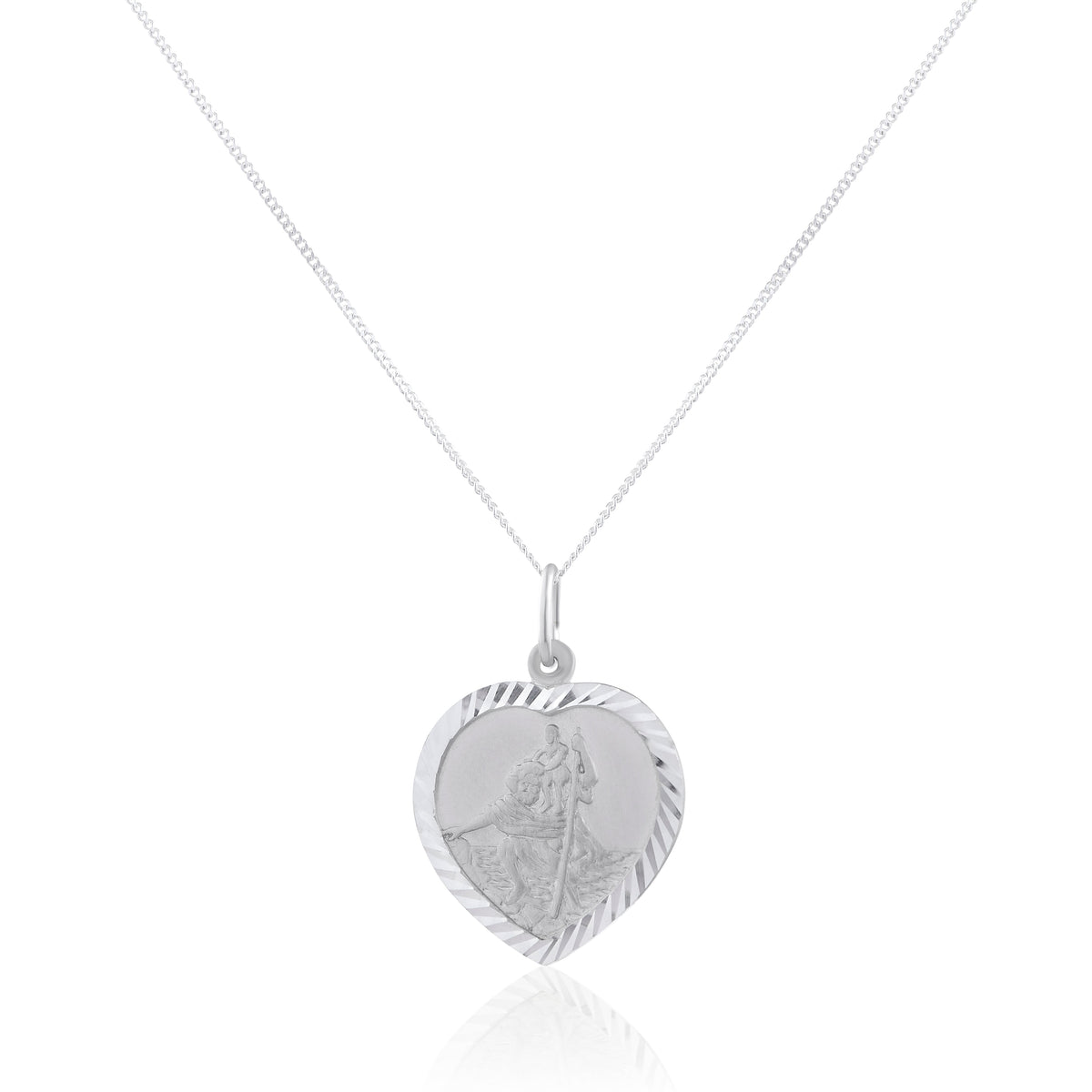 Personalised St Christopher Medals and Pendants for Her, Engraved Personalised St Christopher Medals and Pendants for Her, Engraved